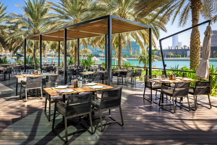 The best places to dine outdoors in Abu Dhabi