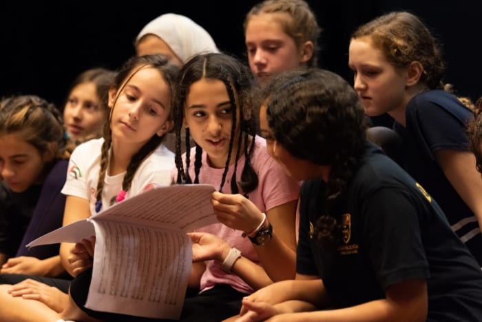 Cranleigh Students Water In The Desert Rehearsal