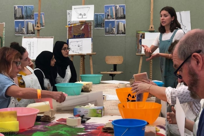 Drop In Studio For Kids During Abu Dhabi Art