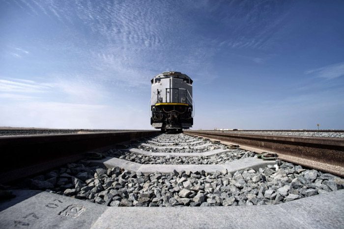 Amazing Video: The Railway Line Between Abu Dhabi, Dubai Is Taking Shape