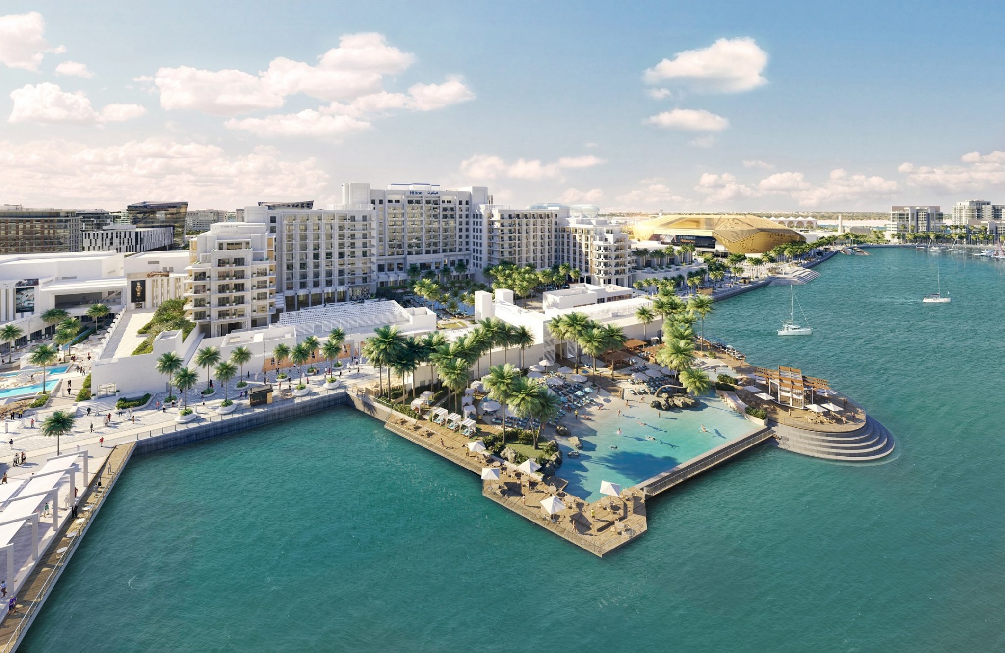 Café Del Mar Is Coming To Abu Dhabi - Hilton And Beach Sandbox