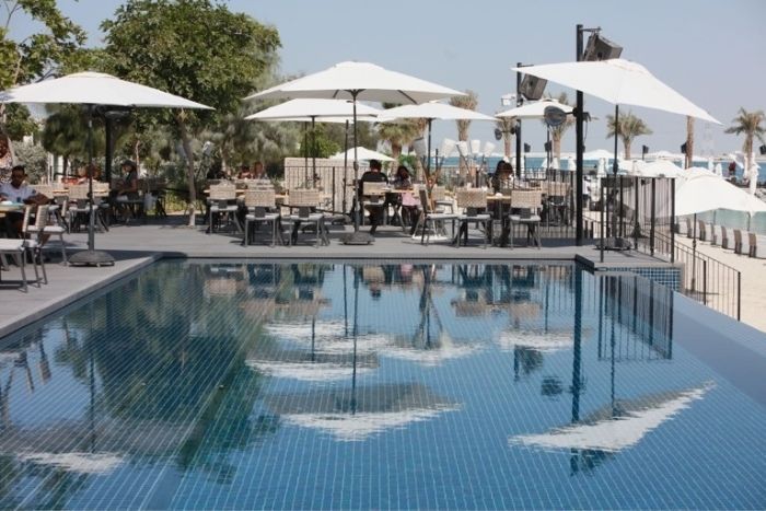 Cove Beach Pool Abu Dhabi