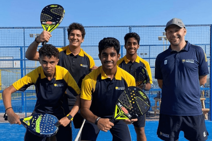 Zayed cricket stadium padel