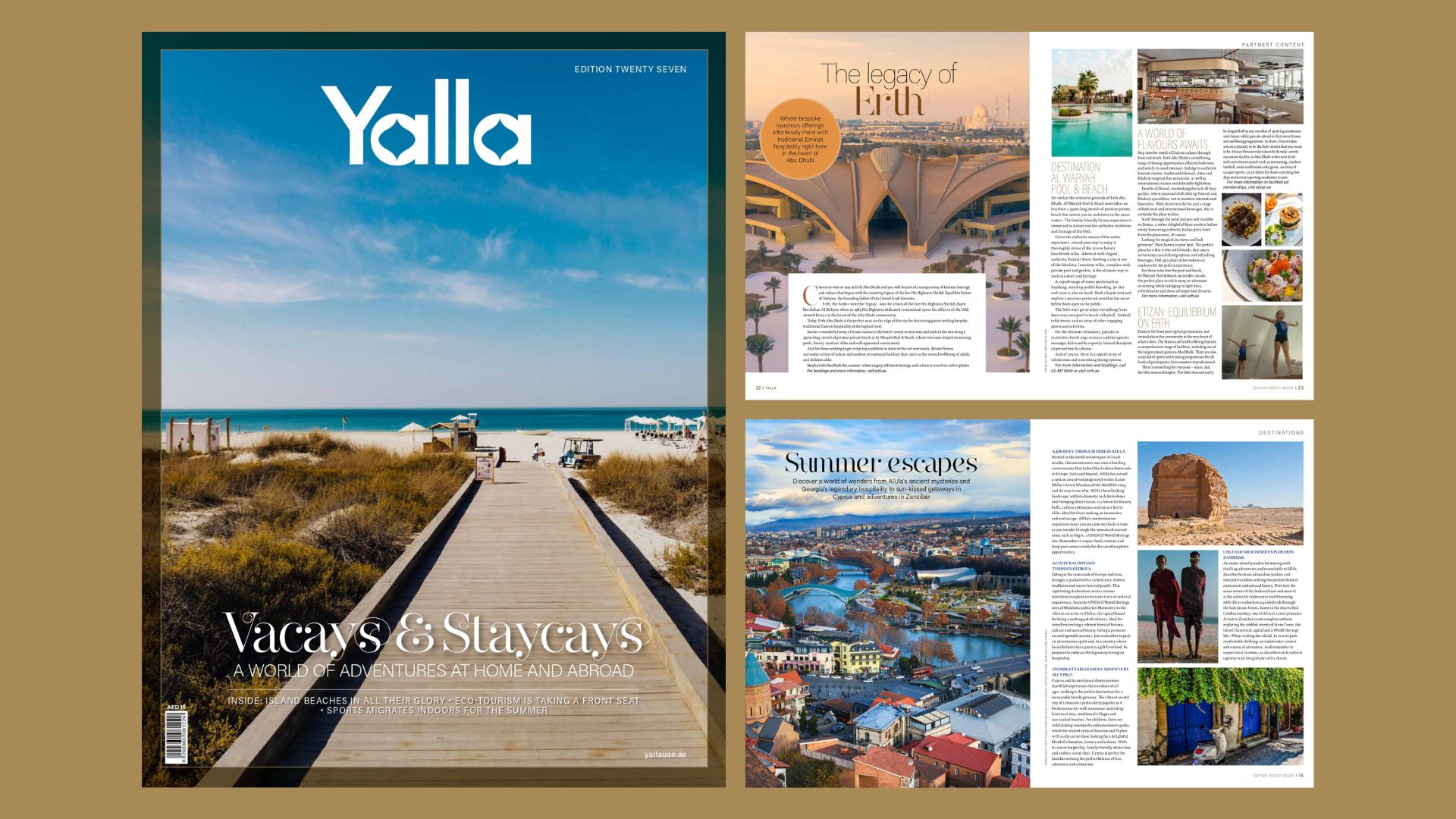 Yalla - Abu Dhabi Life Magazine edition 27