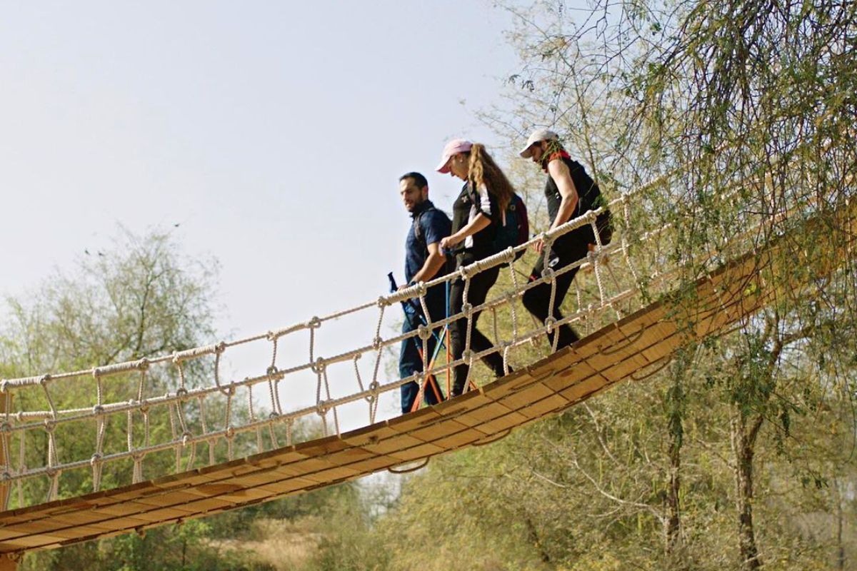 Hiking Trail At Mushrif Park Dubai