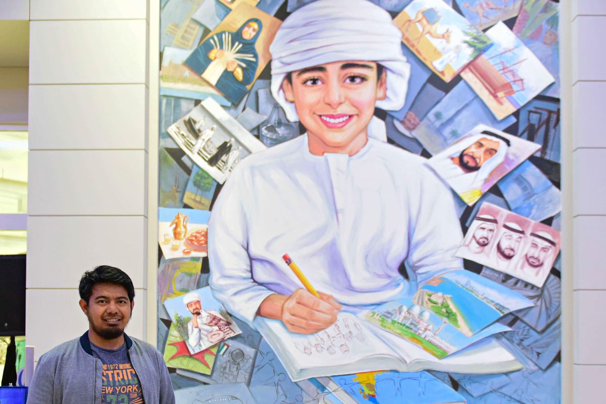 Murals Art Competition At Waterfront Market Dubai