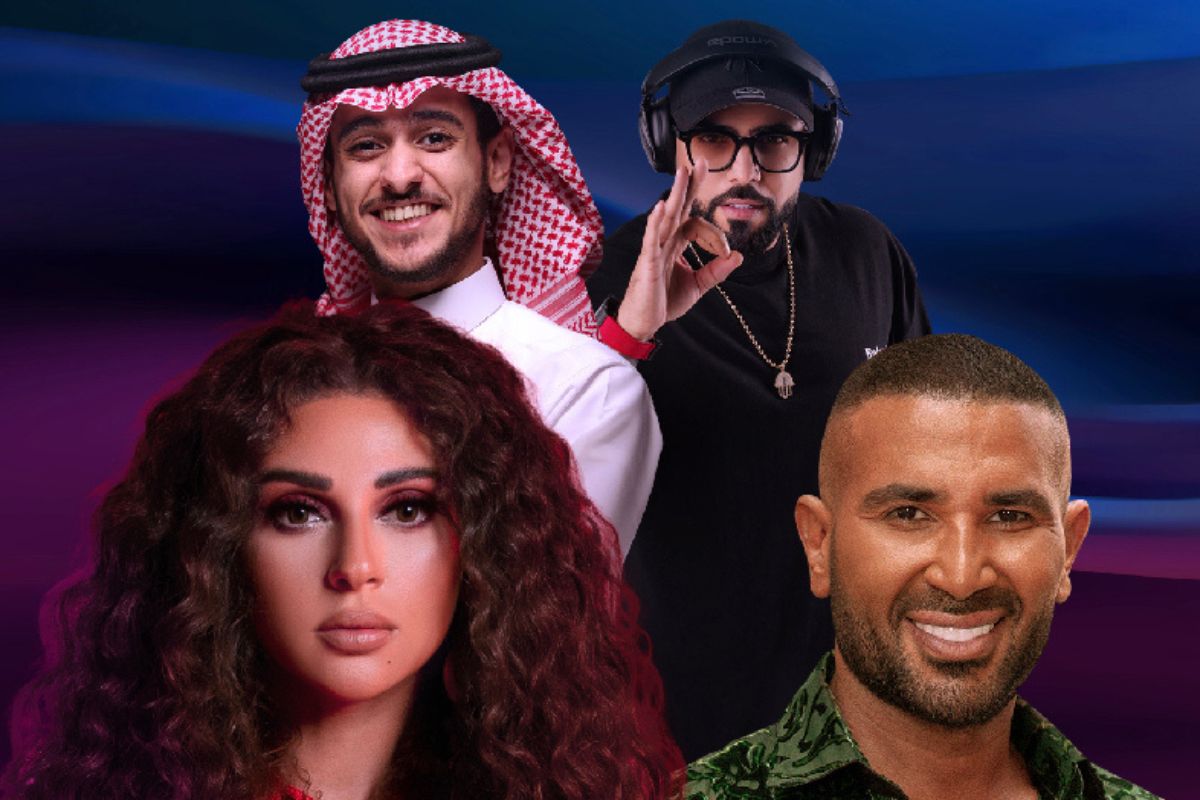 Myriam Fares, Ahmed Saad, Ayed And Dj Aseel