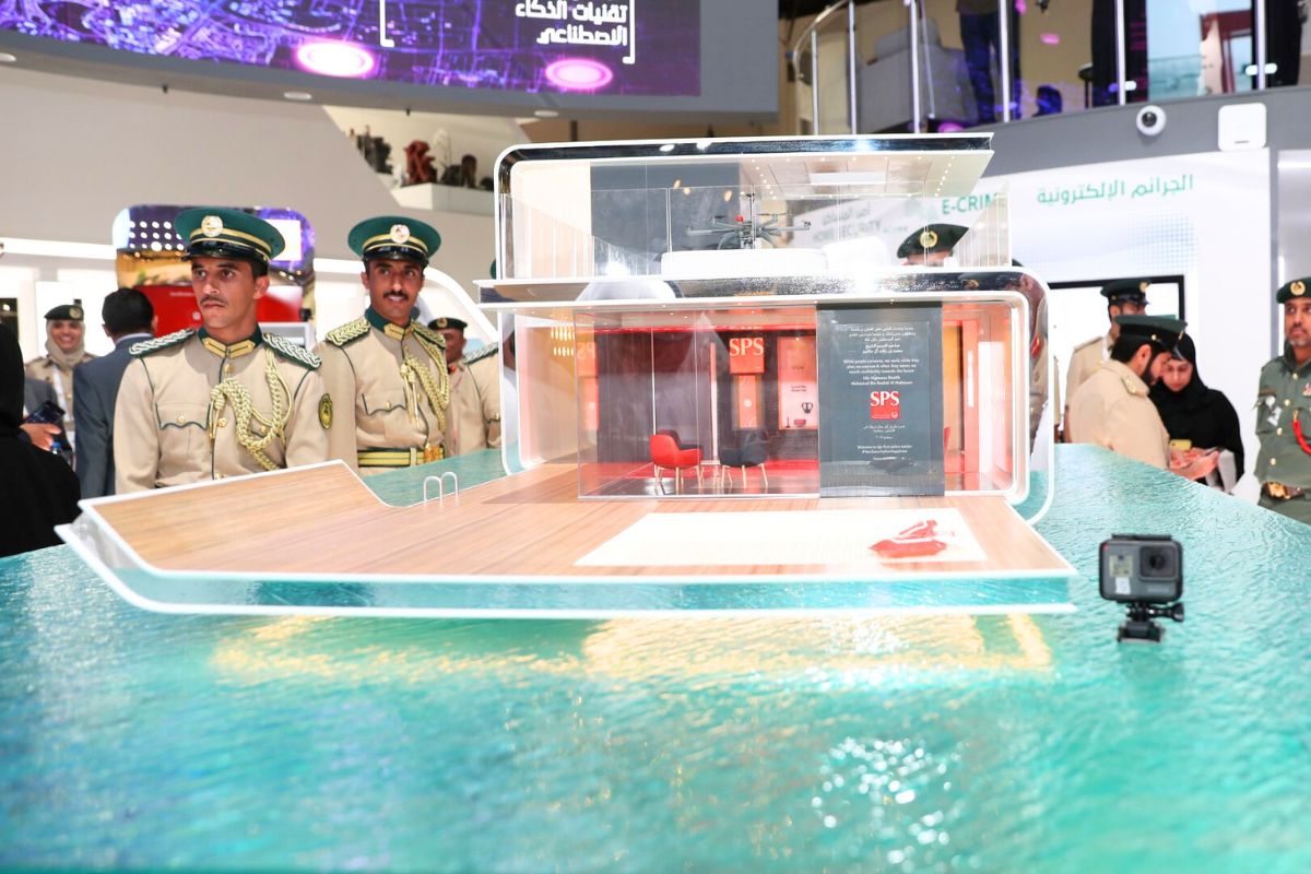 Floating Police Station In Dubai