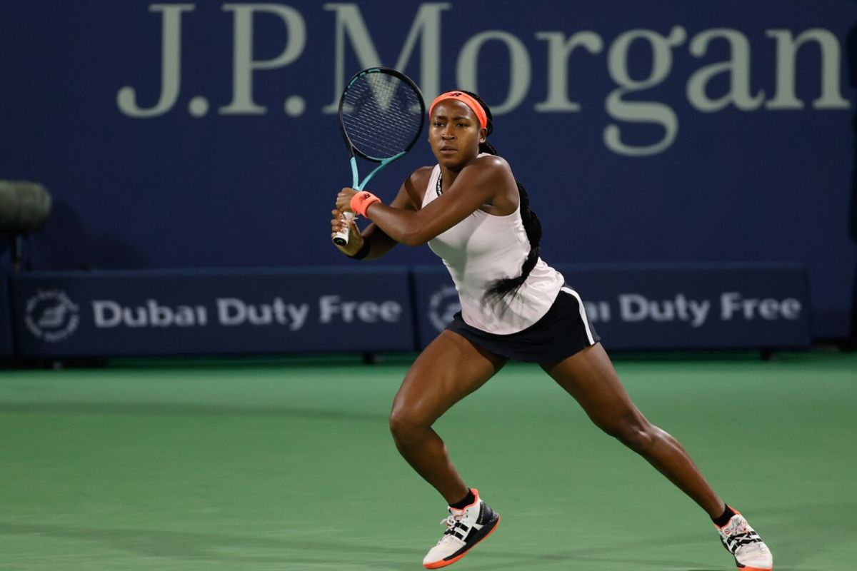 Coco Gauff for Dubai Duty Free Tennis Championship