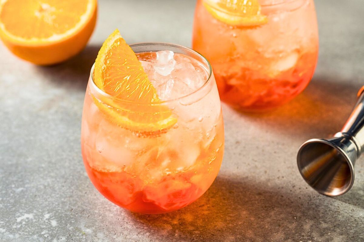 Wilfred's Aperol Spritz mocktail drink