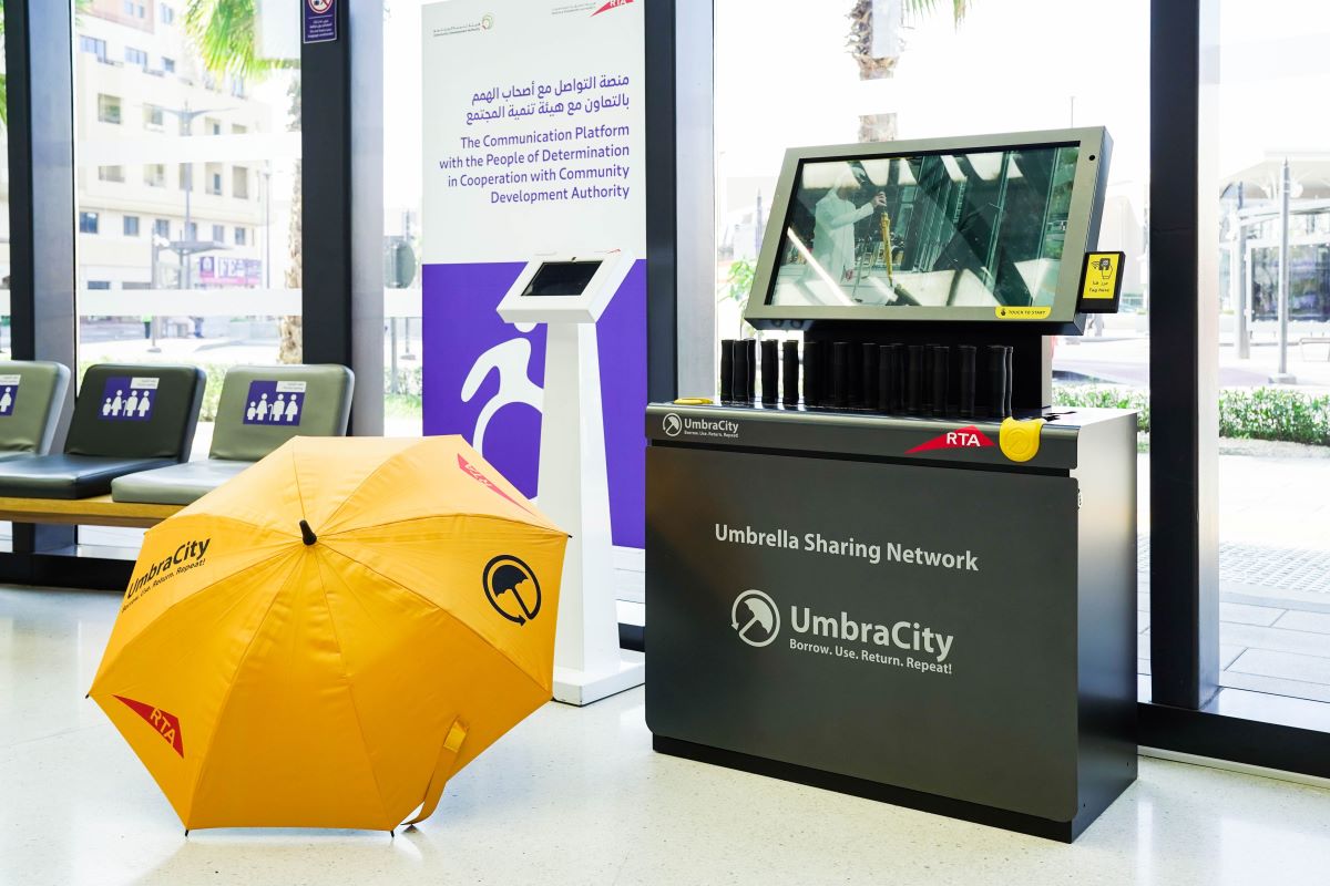 Dubai Free Smart Umbrella