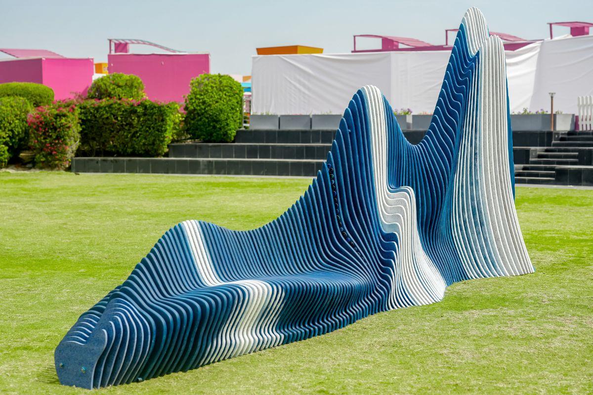 Sustainably Aware Sculptures In Dubai By Students