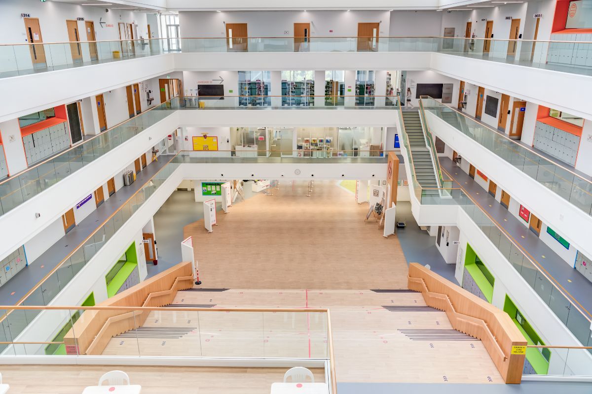 Swiss International Scientific School Dubai Interior Featuring State Of The Art Facilities And Clean Environment For The Children