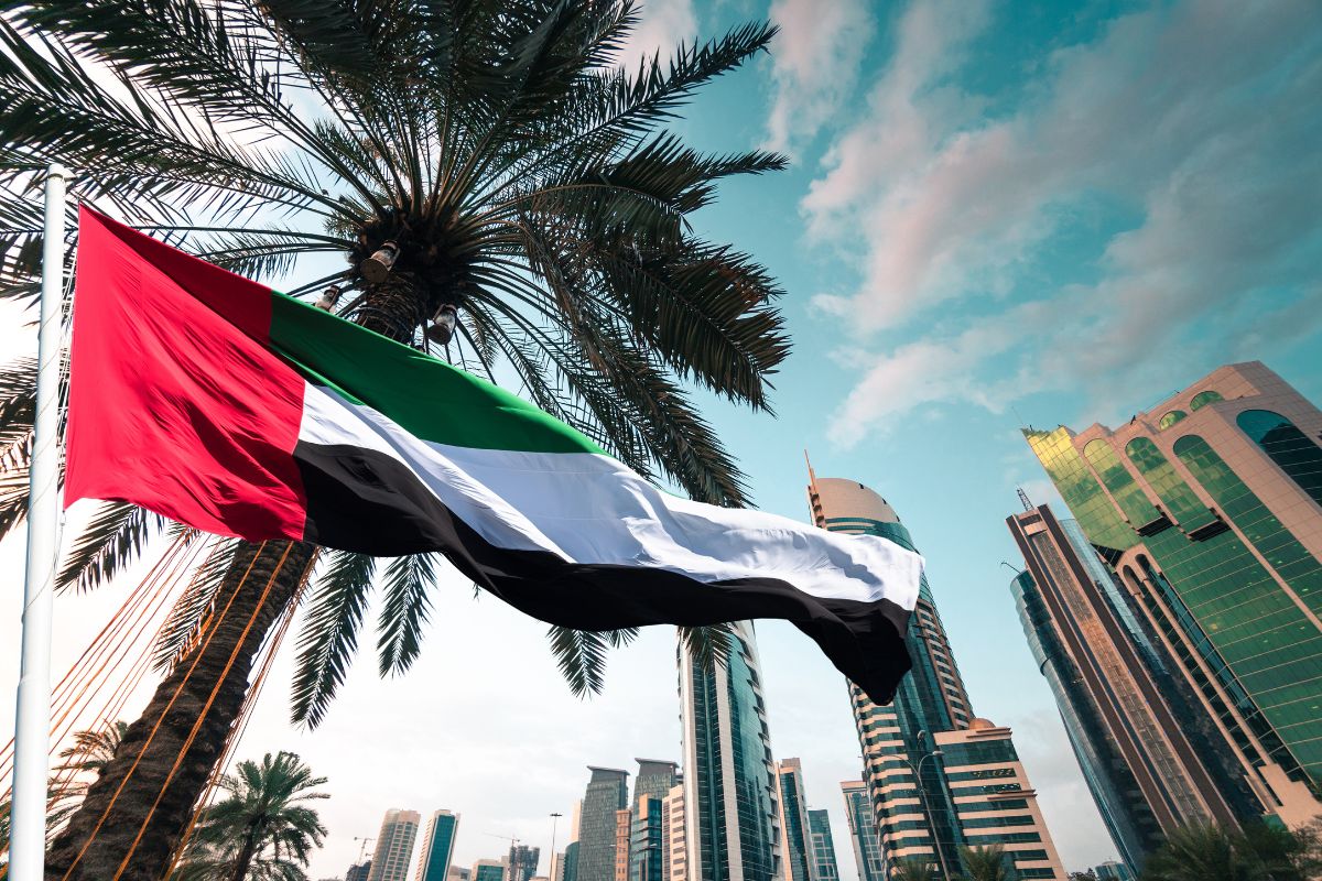 Dubai Skyline With A Waving Uae Flag, When Is The Next Long Weekend Holiday In The Uae?