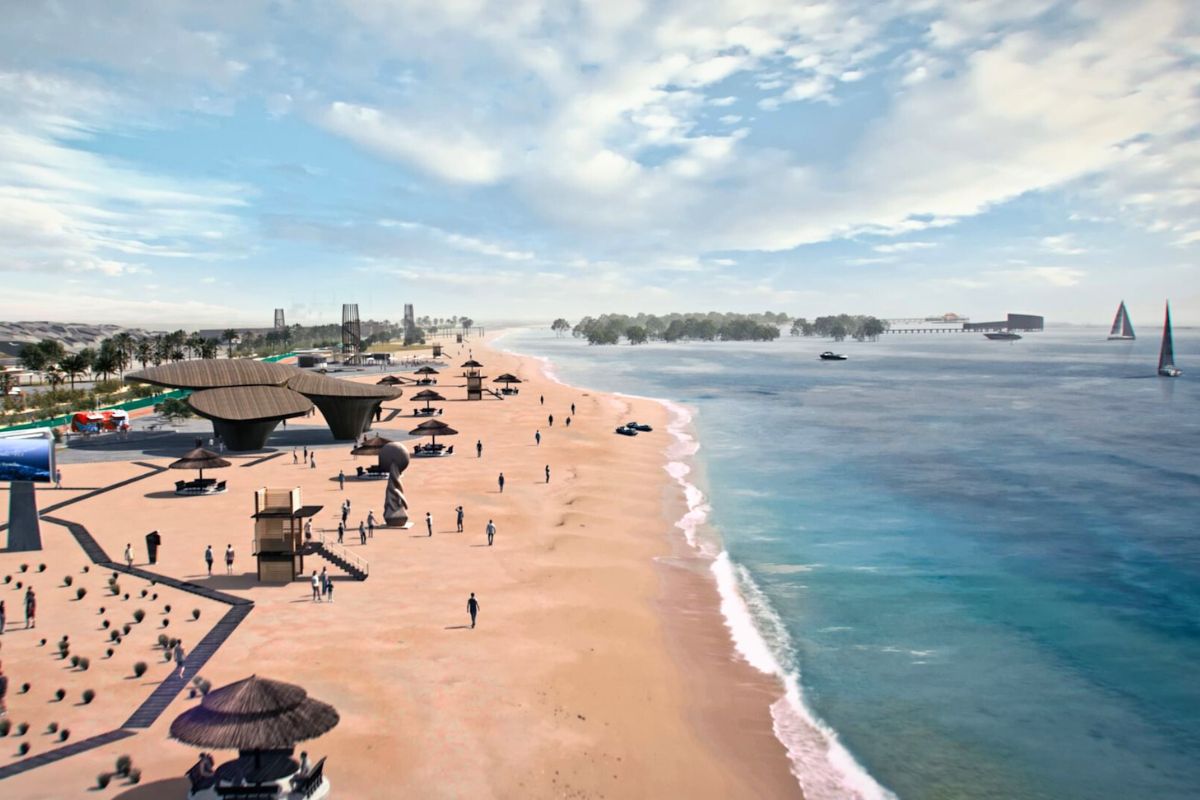 Dubai Jebel Ali Beach Development Project That Will Be The Longest Public Beach In Dubai