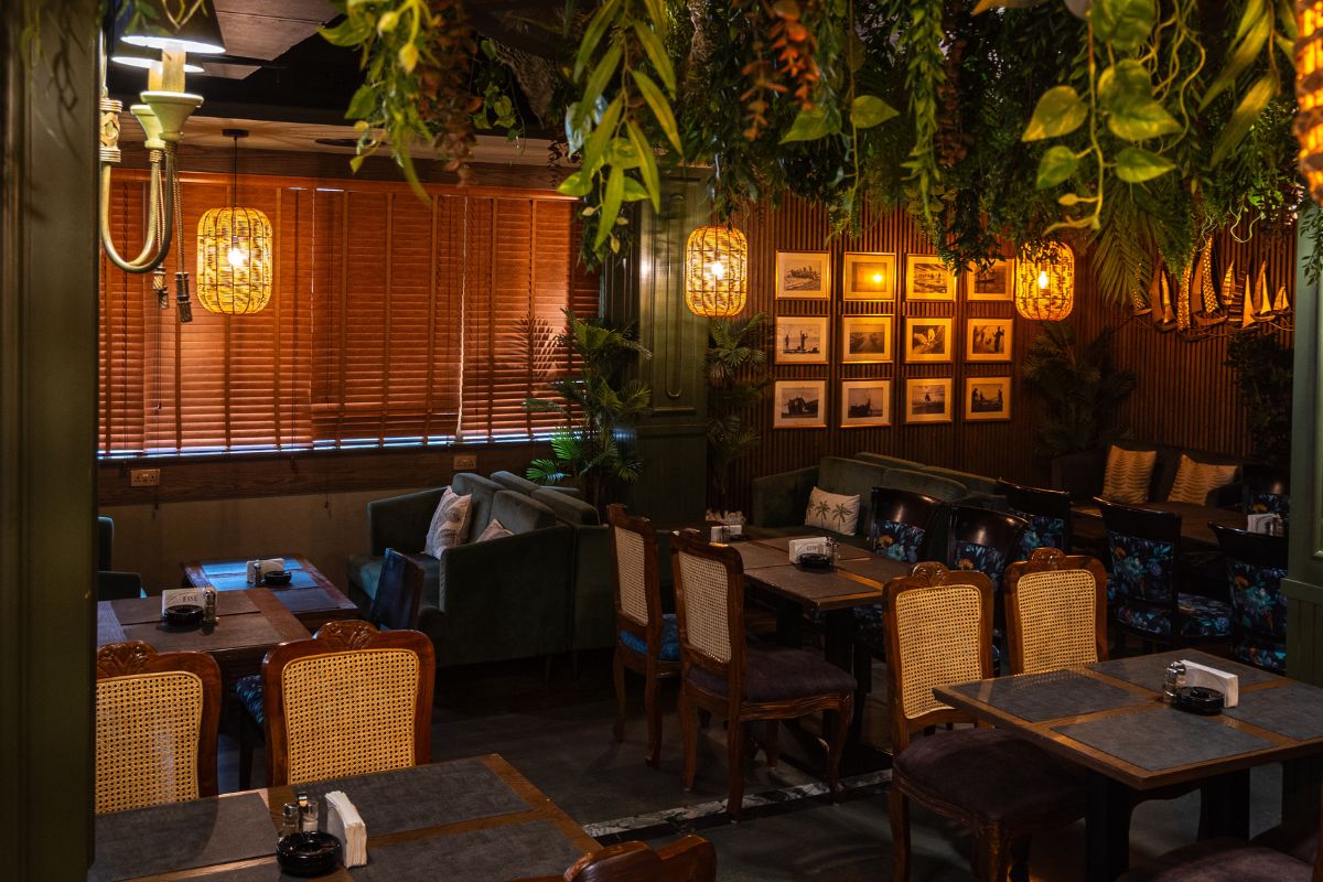 Kovalam Interior Dining Area For Kerala Food Festival