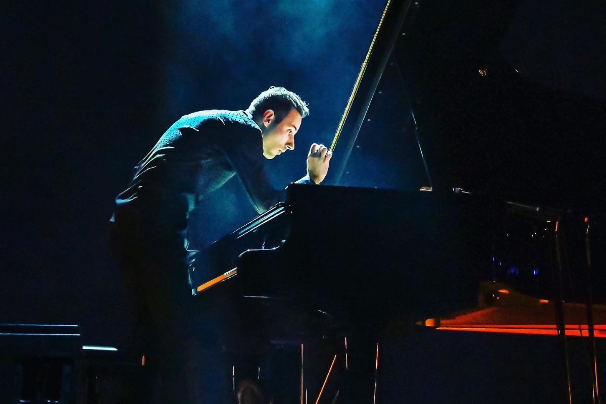 Peter Bence Pianosphere live at the Coca-Cola Arena Dubai