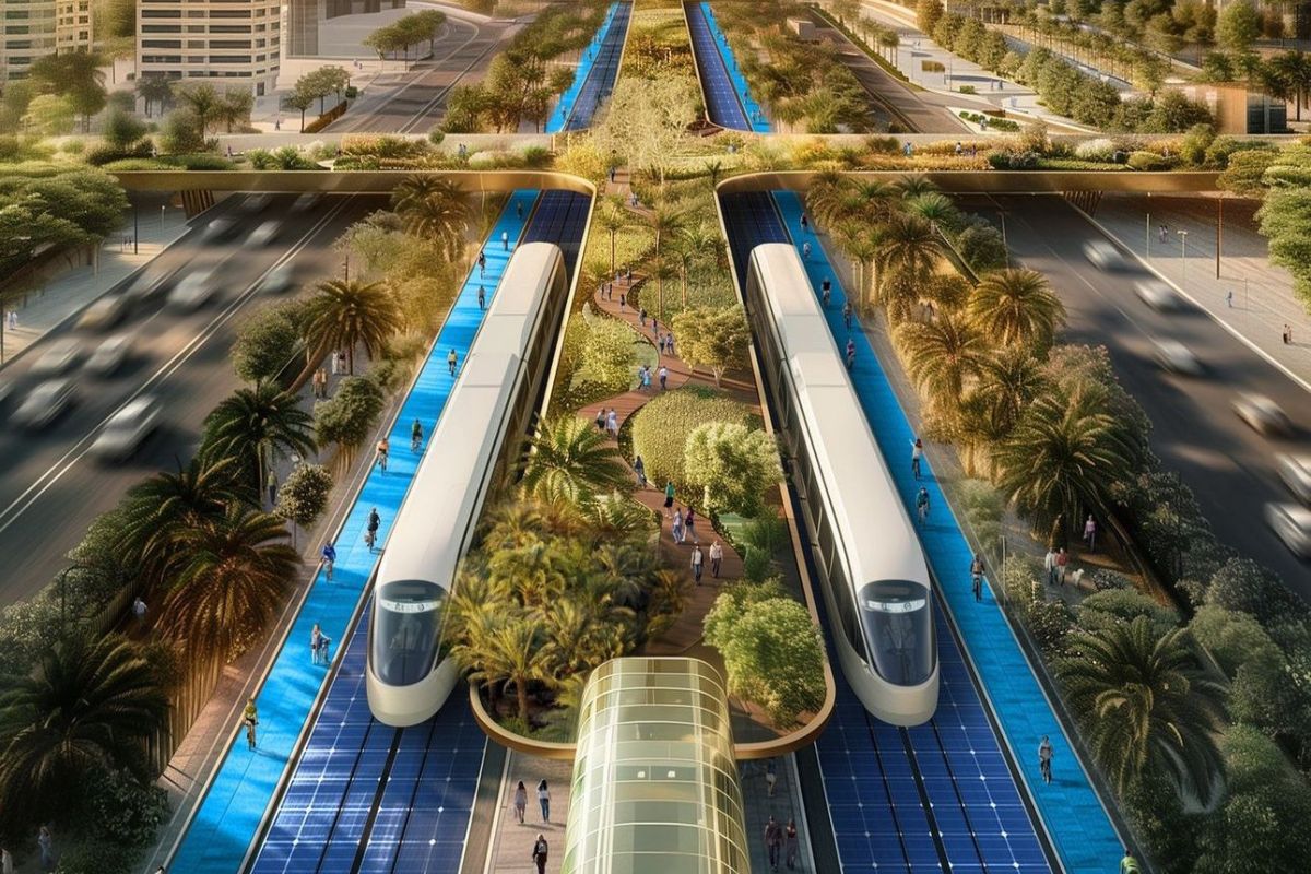 REVEALED: The Dubai Green Spine could be the world’s greenest highway ...