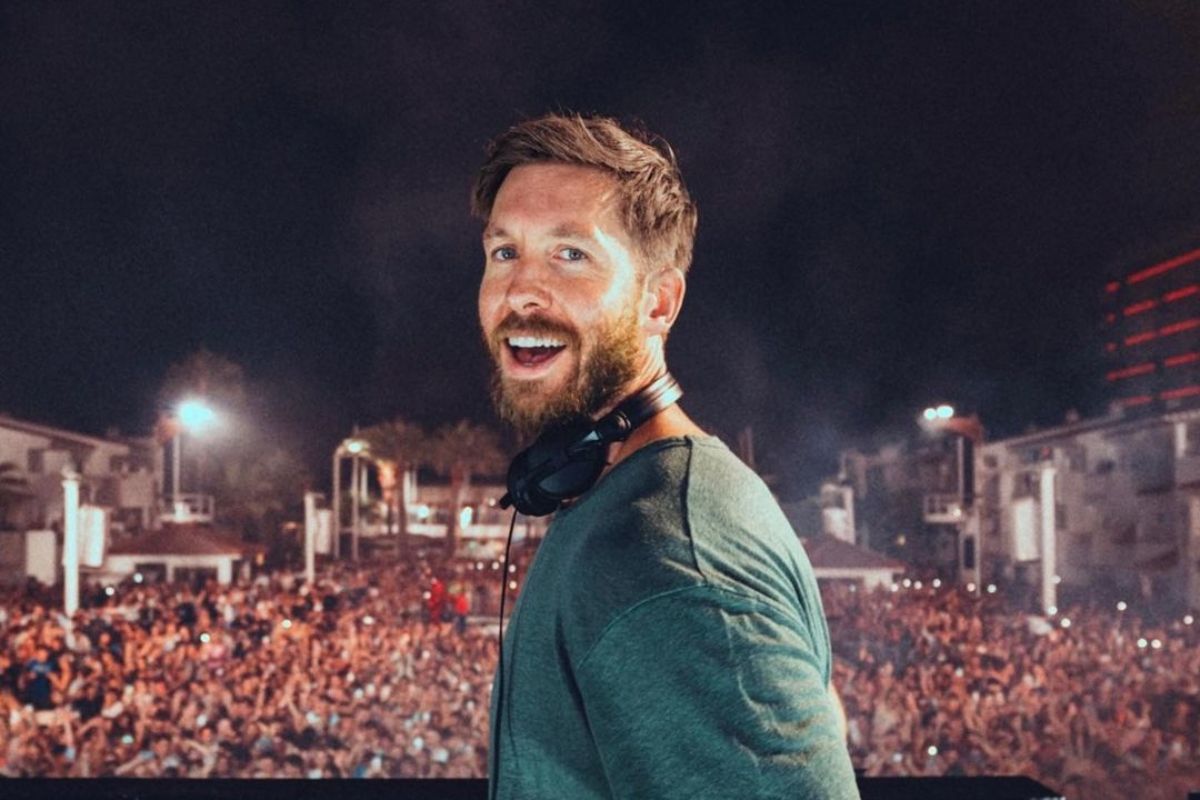 Calvin Harris In The Crowd Dubai