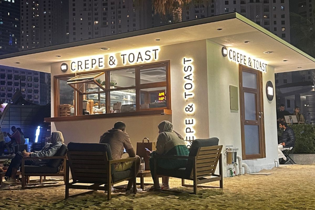 Crepe And Toast – A Beachside Delight Food Truck In Dubai