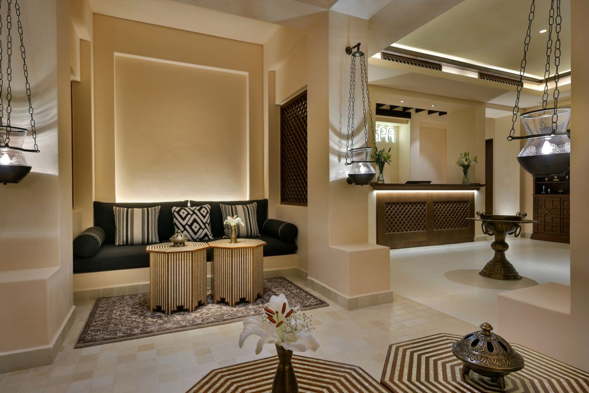 Reception Area At Saray Spa This Emirati Women'S Day