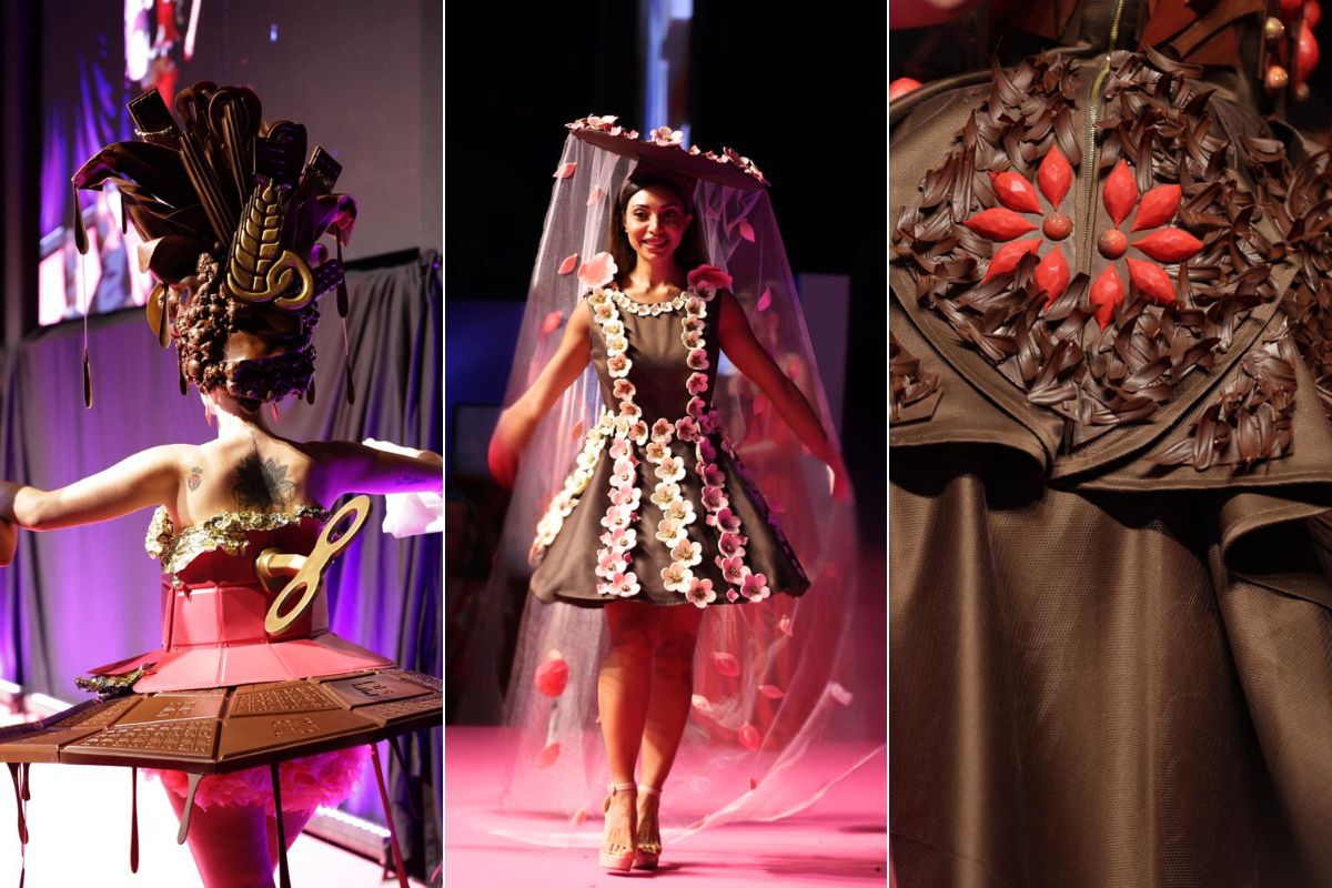 Salon Du Chocolat Fashion Show In Dubai