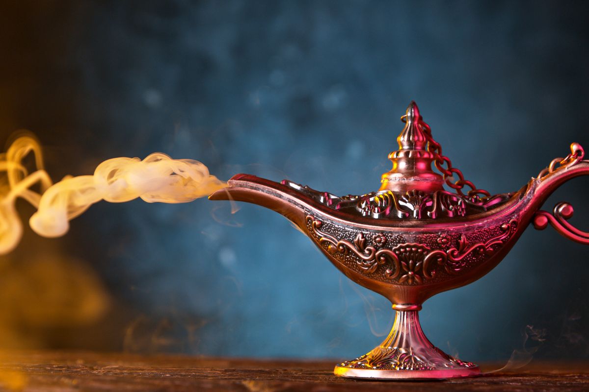 Aladdin's magical lamp