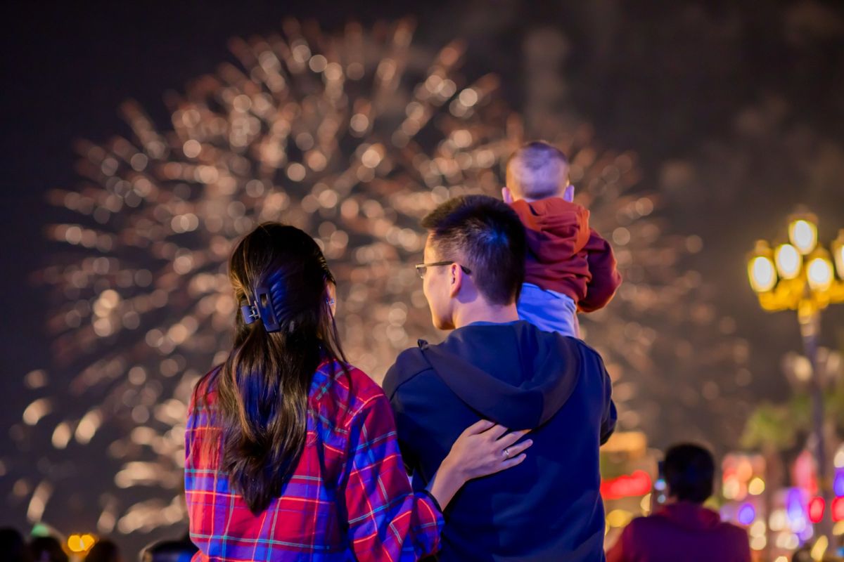 Fireworks Display At Global Village This New Years Eve 