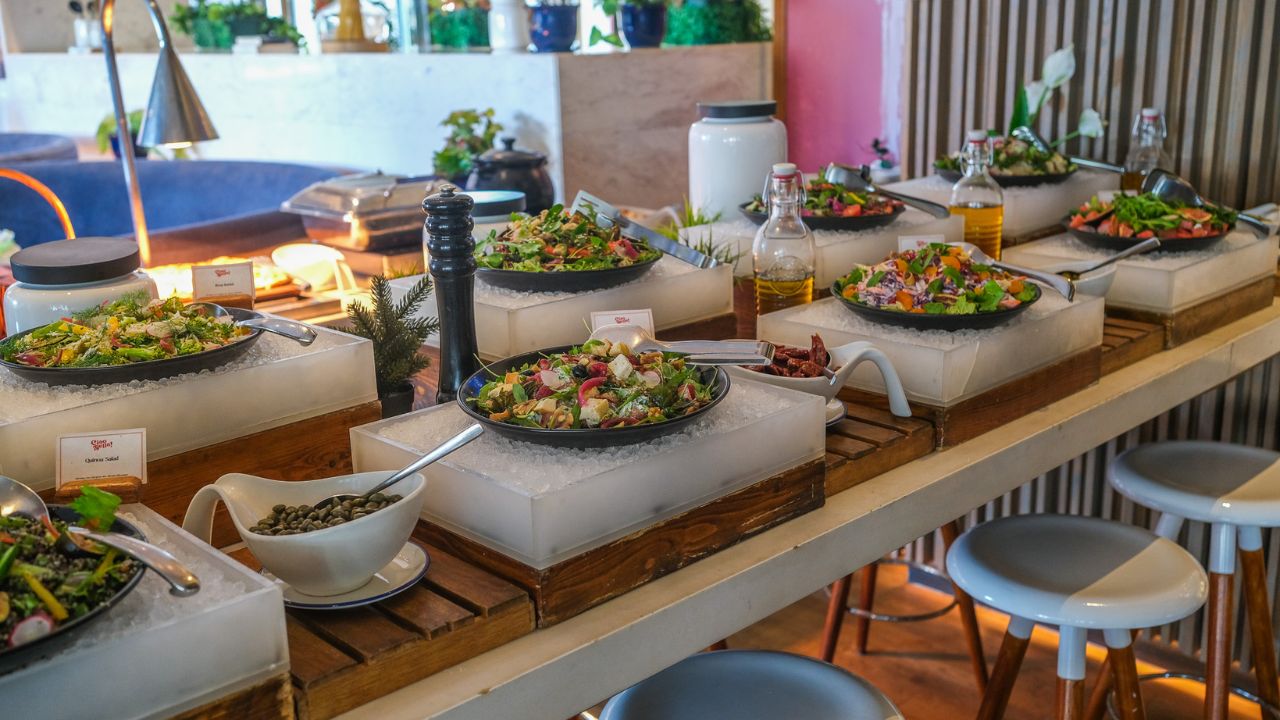 Ciao bella veganuary salad bar