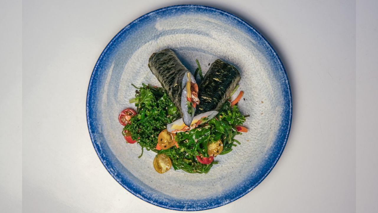 Coco lounge plant based burrito for veganuary in dubai