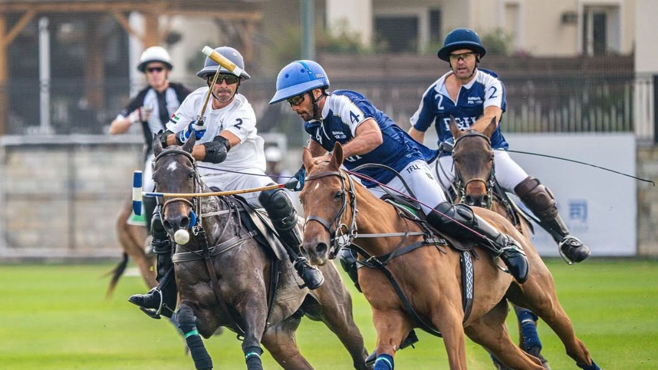 Dubai polo series silver cup