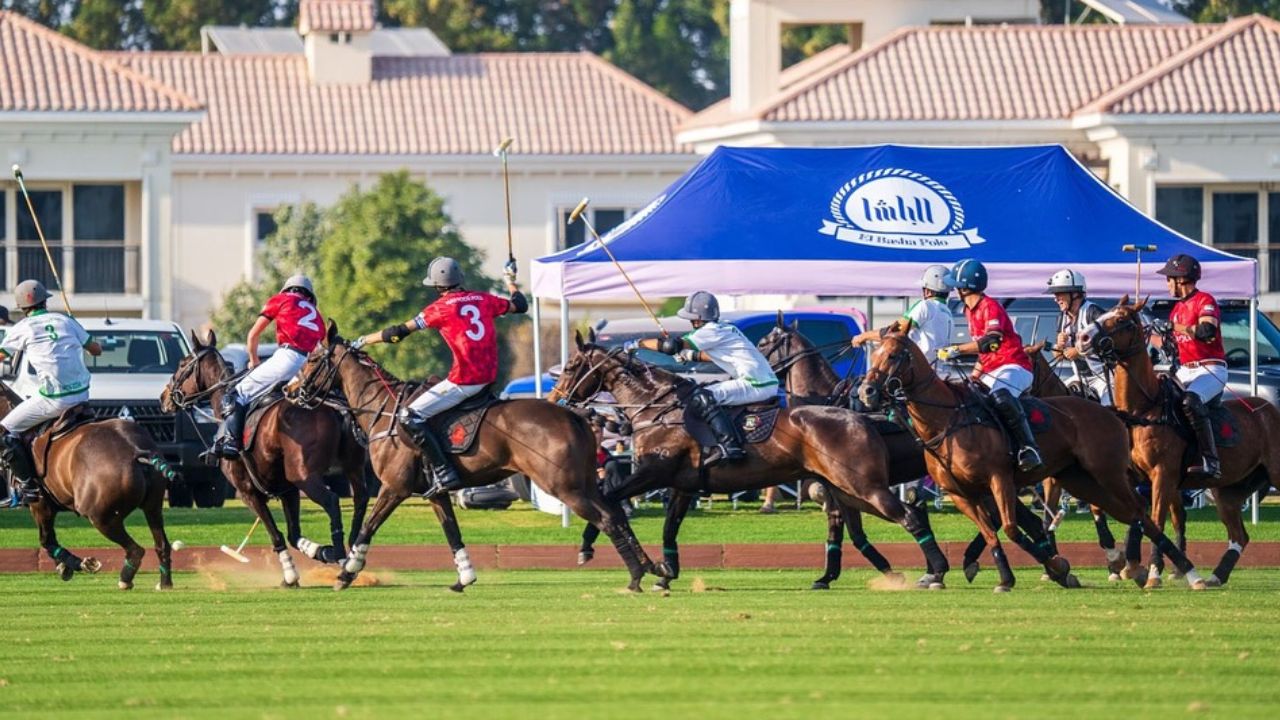 Dubai polo series silver cup