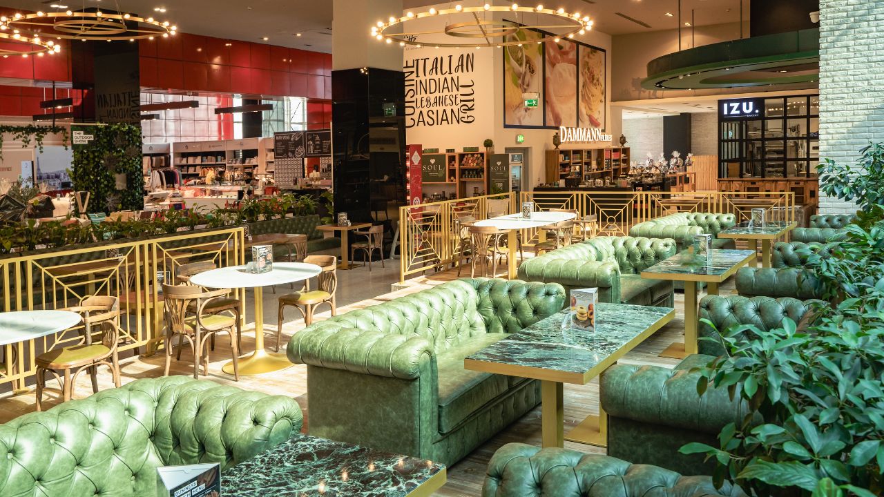 le gourmet brunch interior