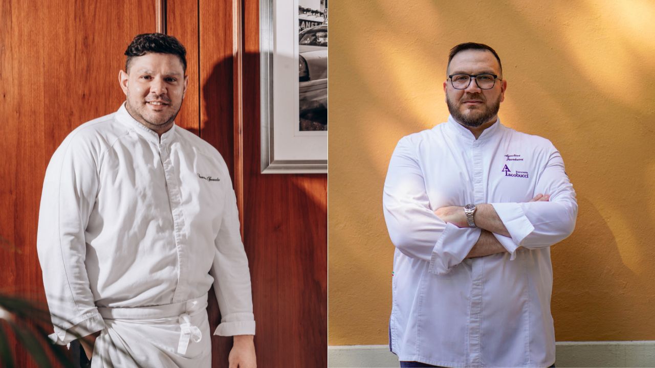 Chef Agostino Iacobucci And Chef Carmine Faravolo