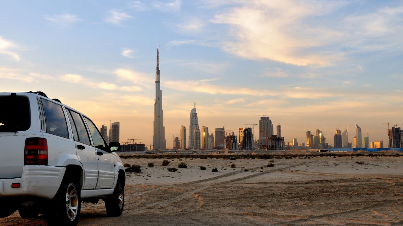 dubai car free zone