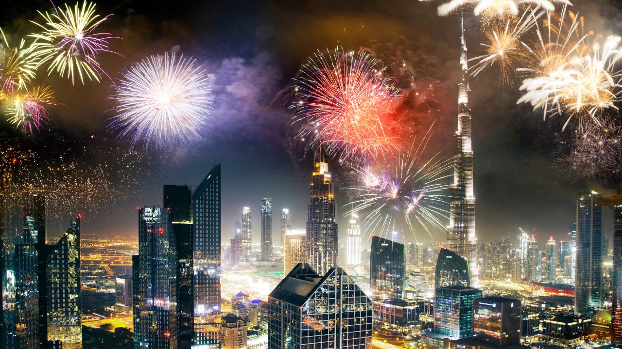 fireworks dubai 