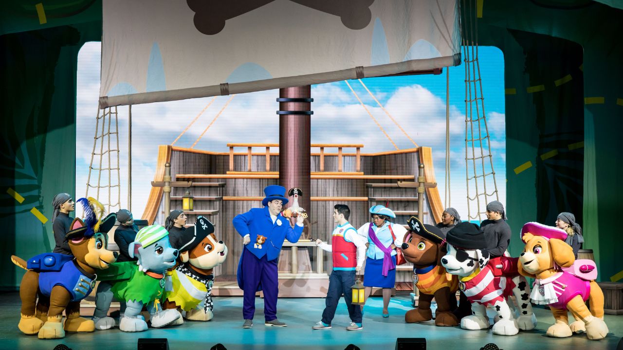 Paw patrol live! “the great pirate adventure”