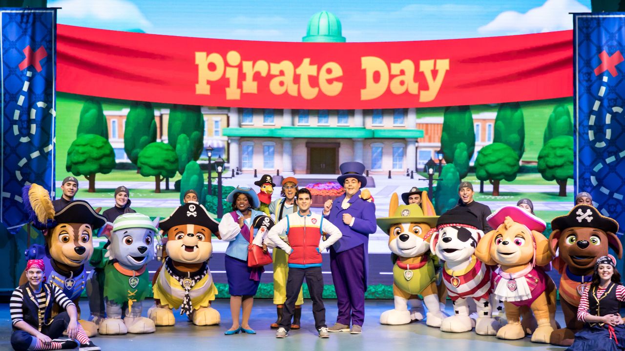 Paw patrol live! “the great pirate adventure”