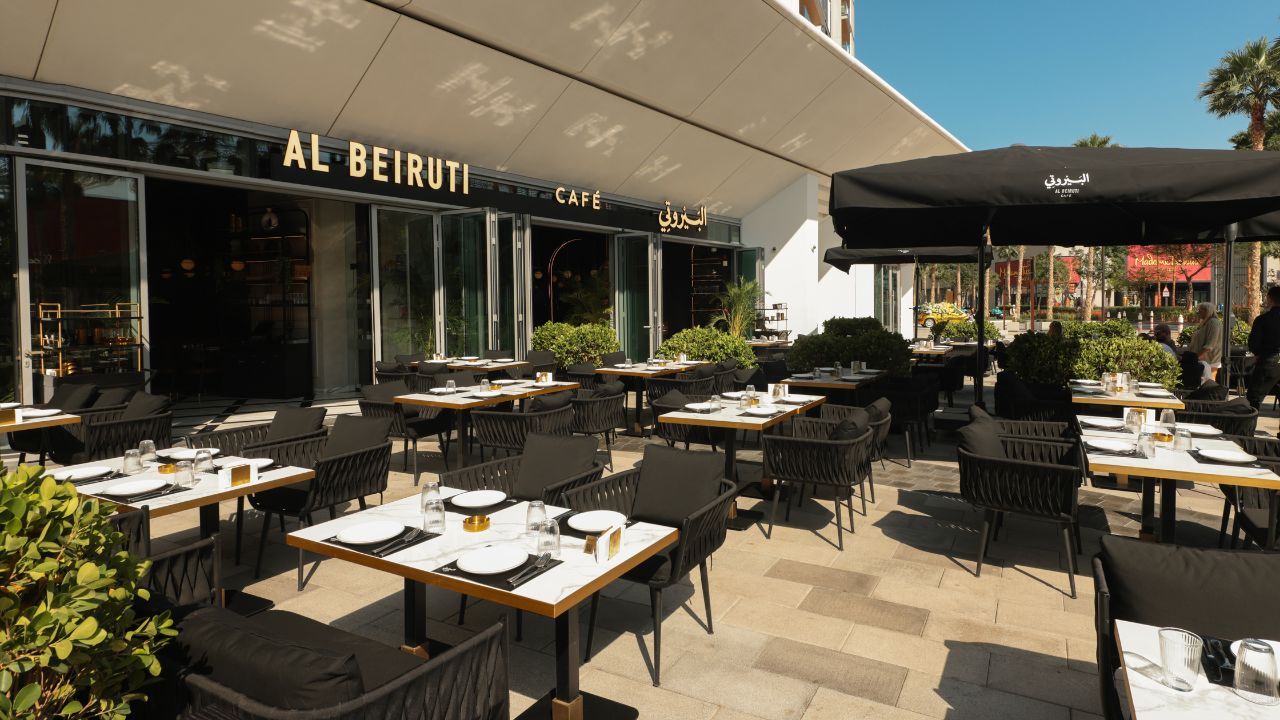 al beiruti cafe bluewaters exterior