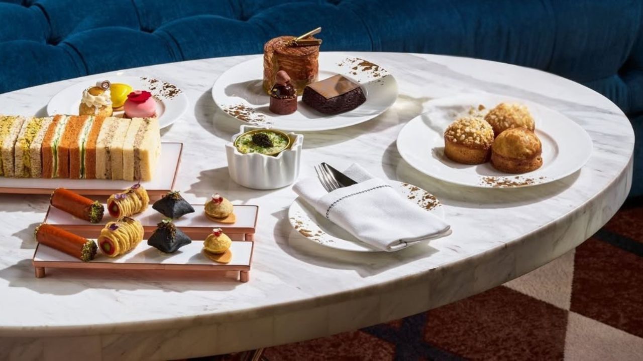 PEACOCK ALLEY DIFC afternoon tea 