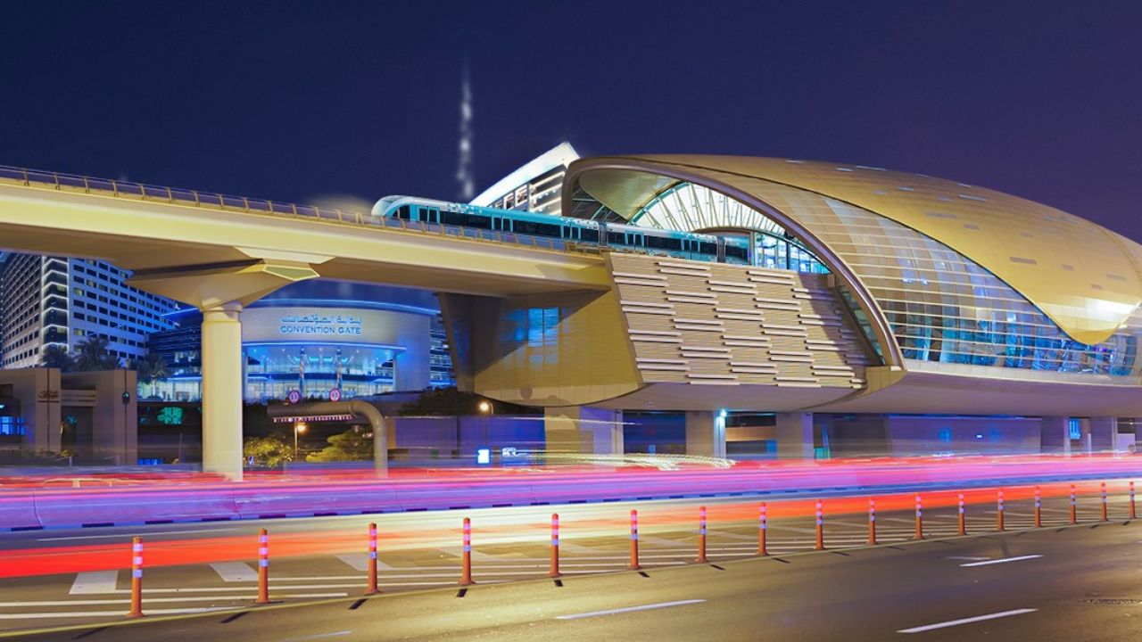 Dubai's metro gets a high-tech glow-up