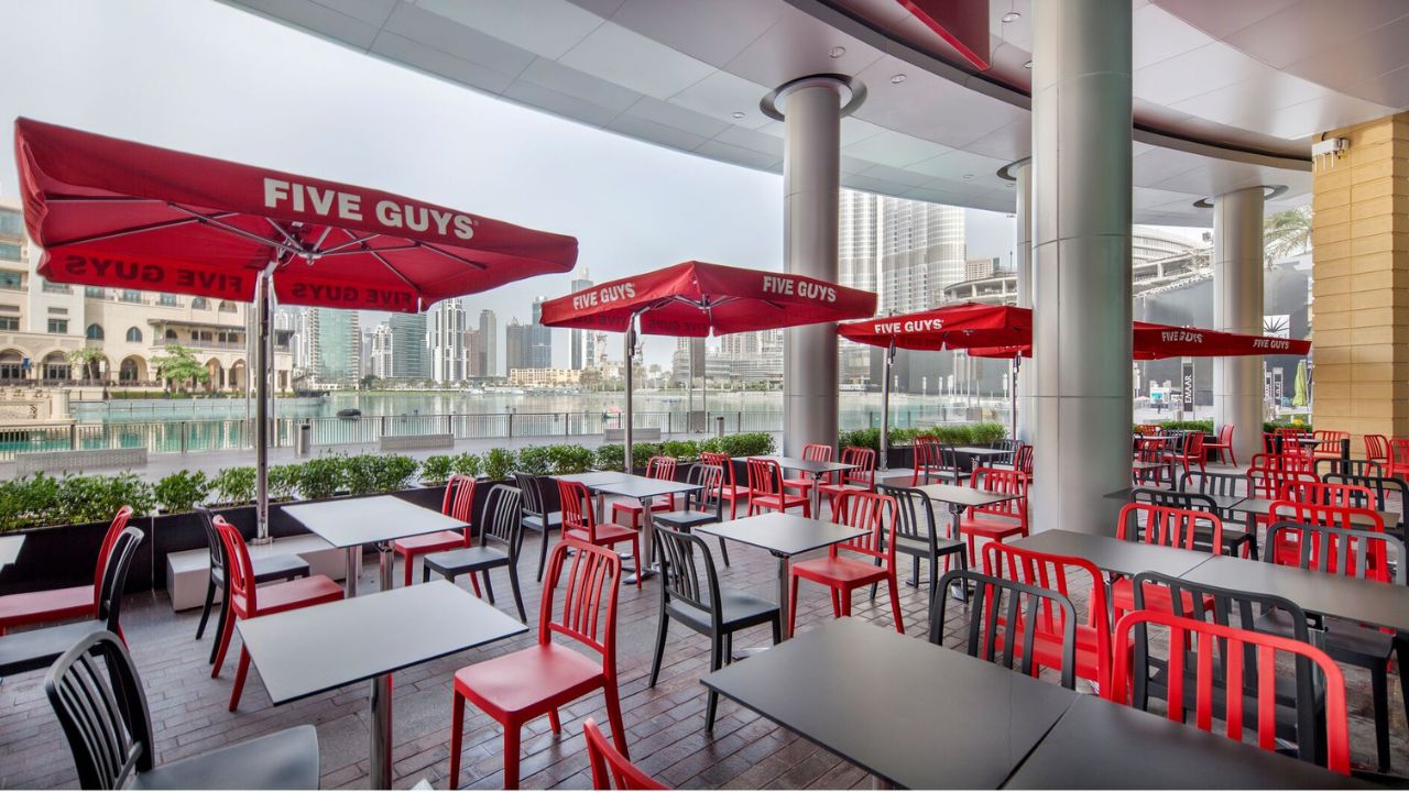 Five guys celebrates 10 years here in the united arab emirates