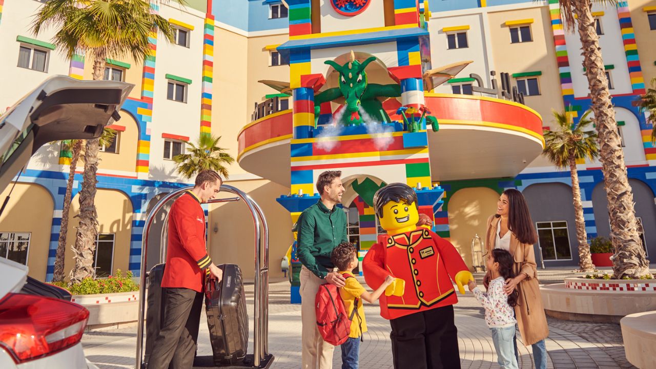 Legoland dubai eid family