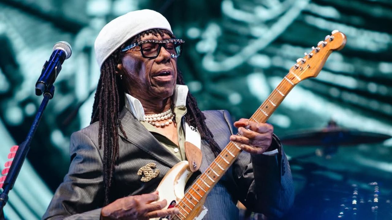 American singer and song writer nile rodgers