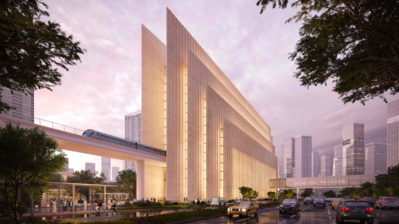 Emaar properties station dubai blue line