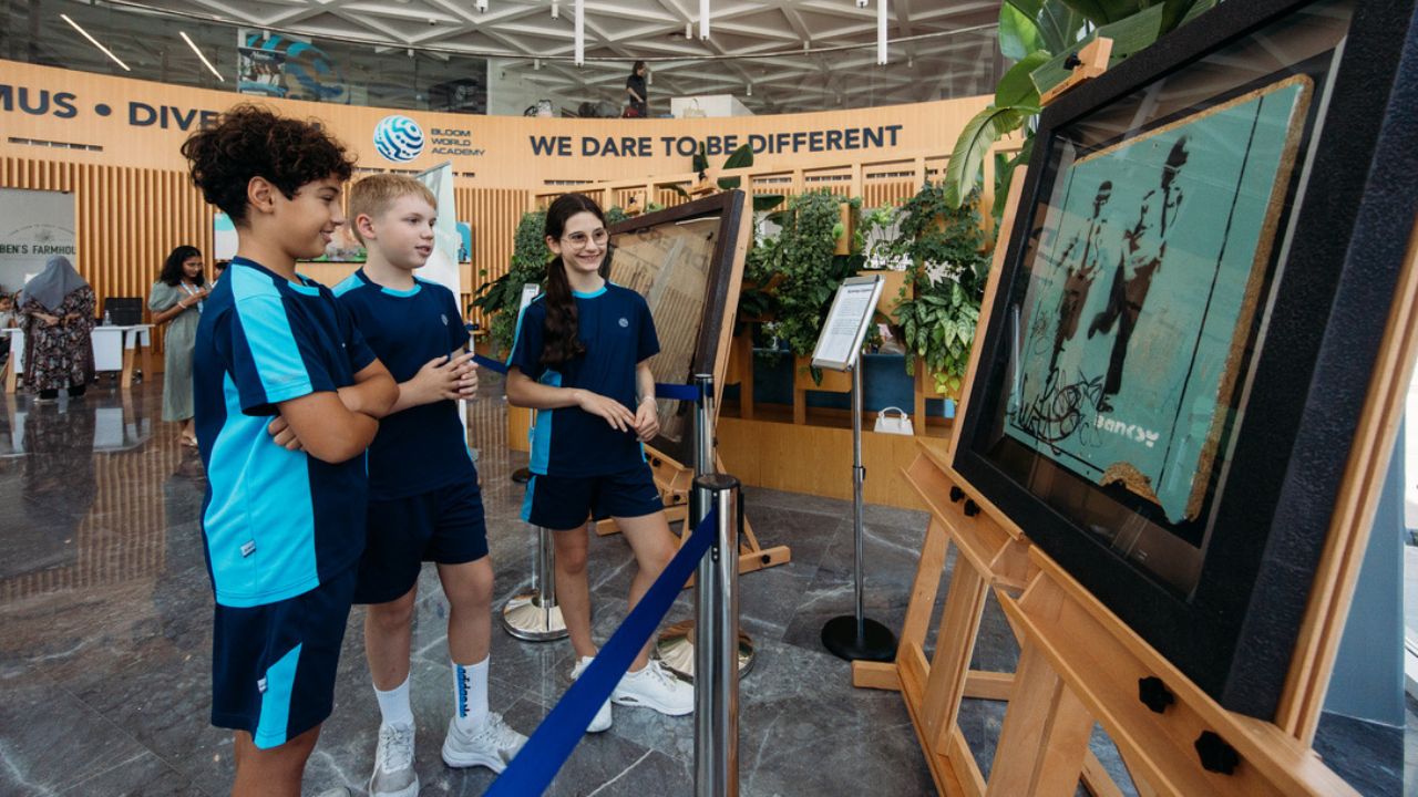 bwa art Bloom world academy art fair banksy