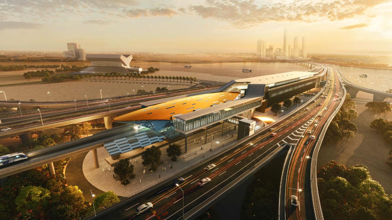Emaar properties station dubai blue line