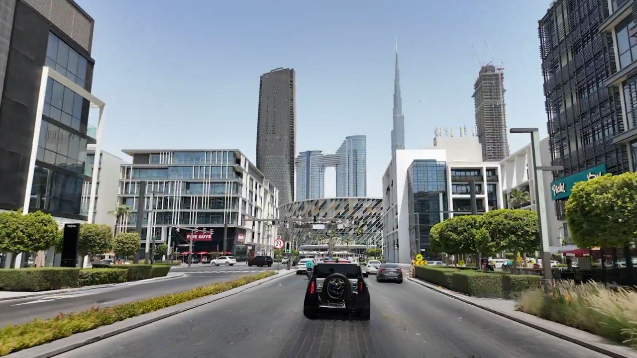 Dubai road upgrade