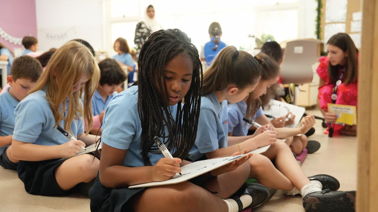 Horizon international school students in class