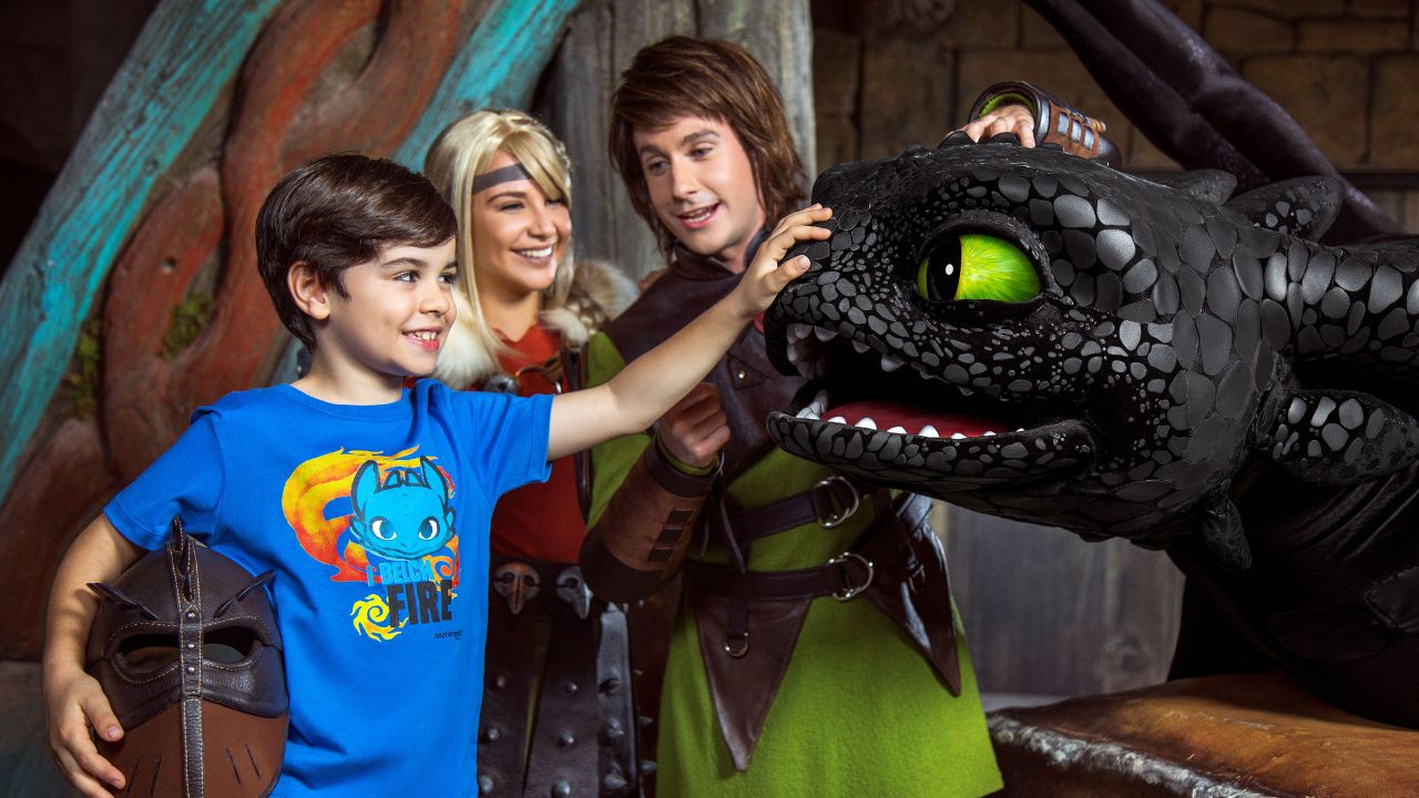 How to train your dragon at motiongate dubai